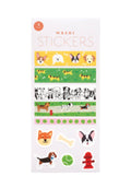 DOGS WASHI STICKERS