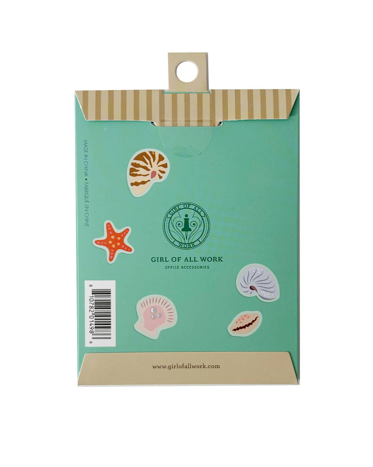 Seashells Jumble Washi Stickers