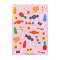 Sad Candy 5x7 Sticker Sheet