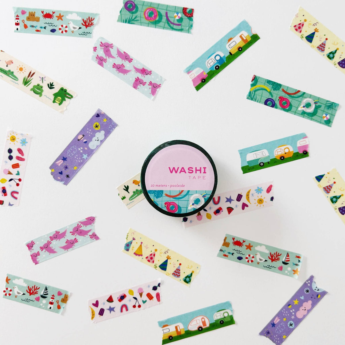 Poolside Washi Tape