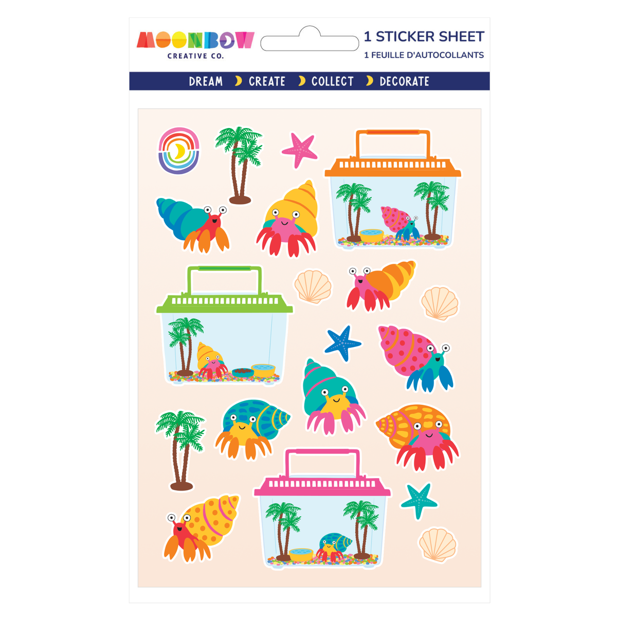 Hermits at Home Glossy Sticker Sheet